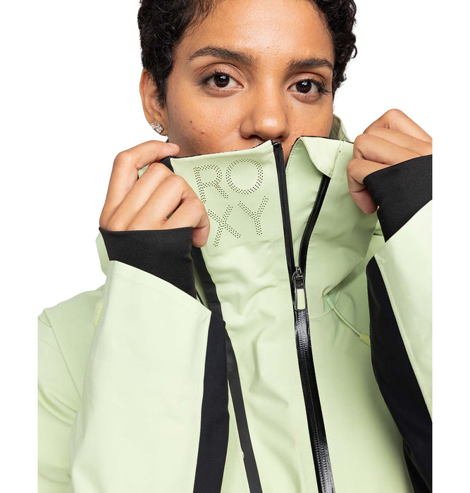 【OUTLET】【TAILORED FIT】 Roxy GORE-TEX STRETCH PURELINES JK スノージャケット