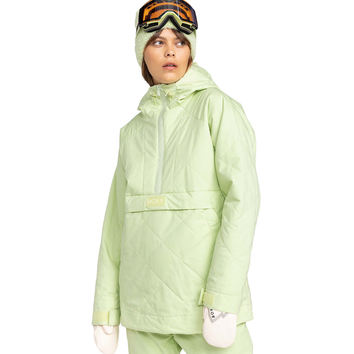 送料無料 新品 ROXY RADIANT LINES OVERHEAD L GR OUTLET】【REGULAR LONG FIT】10K Roxy RADIANT LINES OVERHEAD JK