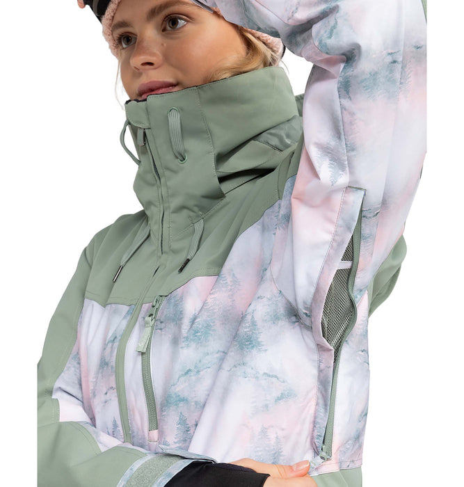 【OUTLET】【TAILORED FIT】10K Roxy PRESENCE PARKA JK スノージャケット