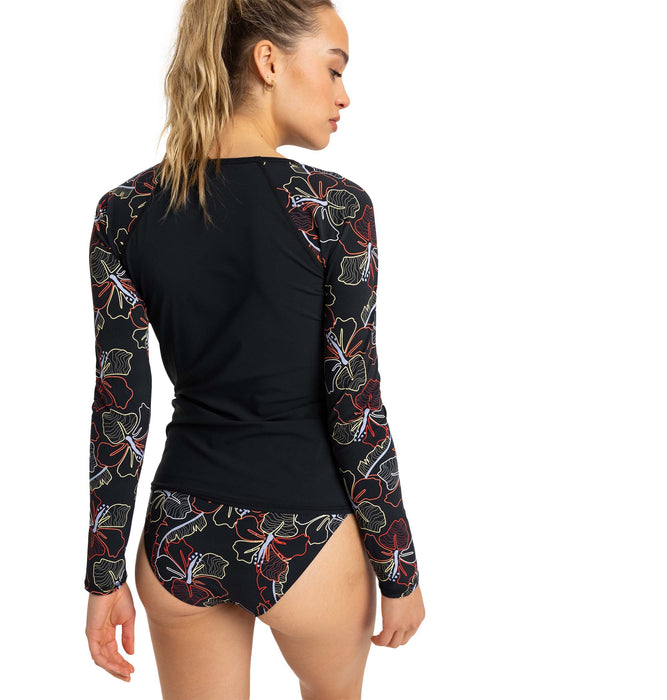Roxy ROXY ACTIVE LS LYCRA ウィメンズ ラッシュガード