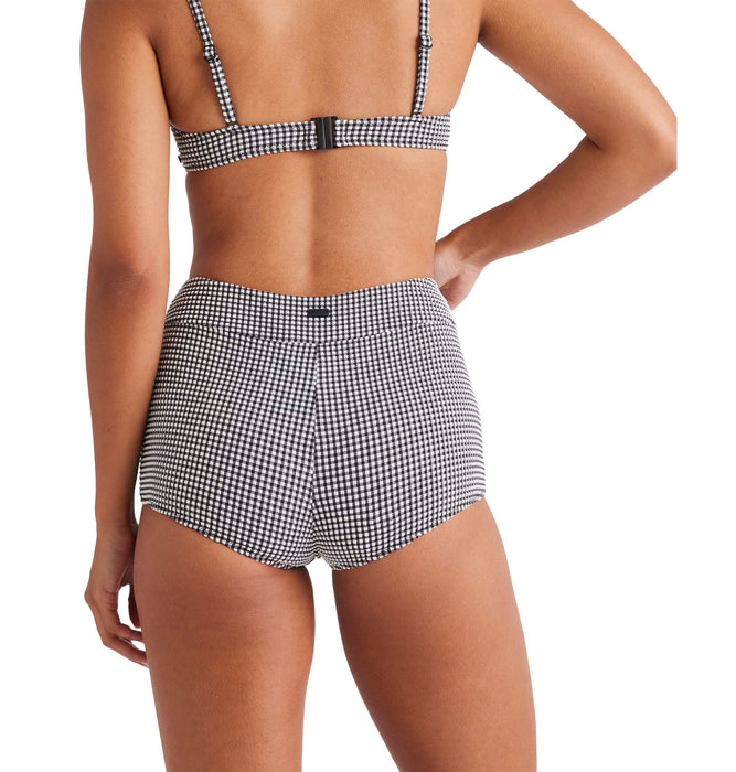 【オンラインストア・直営店限定】Roxy GINGHAM SHORTY ウィメンズ スイムウェア ギンガムチェック柄_2025