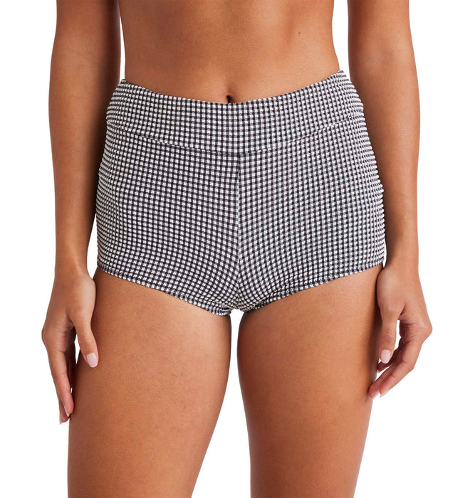 【オンラインストア・直営店限定】Roxy GINGHAM SHORTY ウィメンズ スイムウェア ギンガムチェック柄_2025