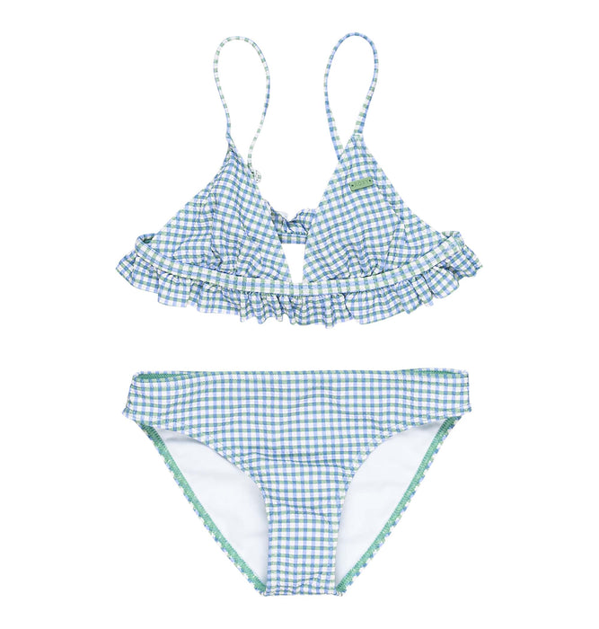 【OUTLET】Roxy GINGHAM RG TRI SET キッズ ビキニセット