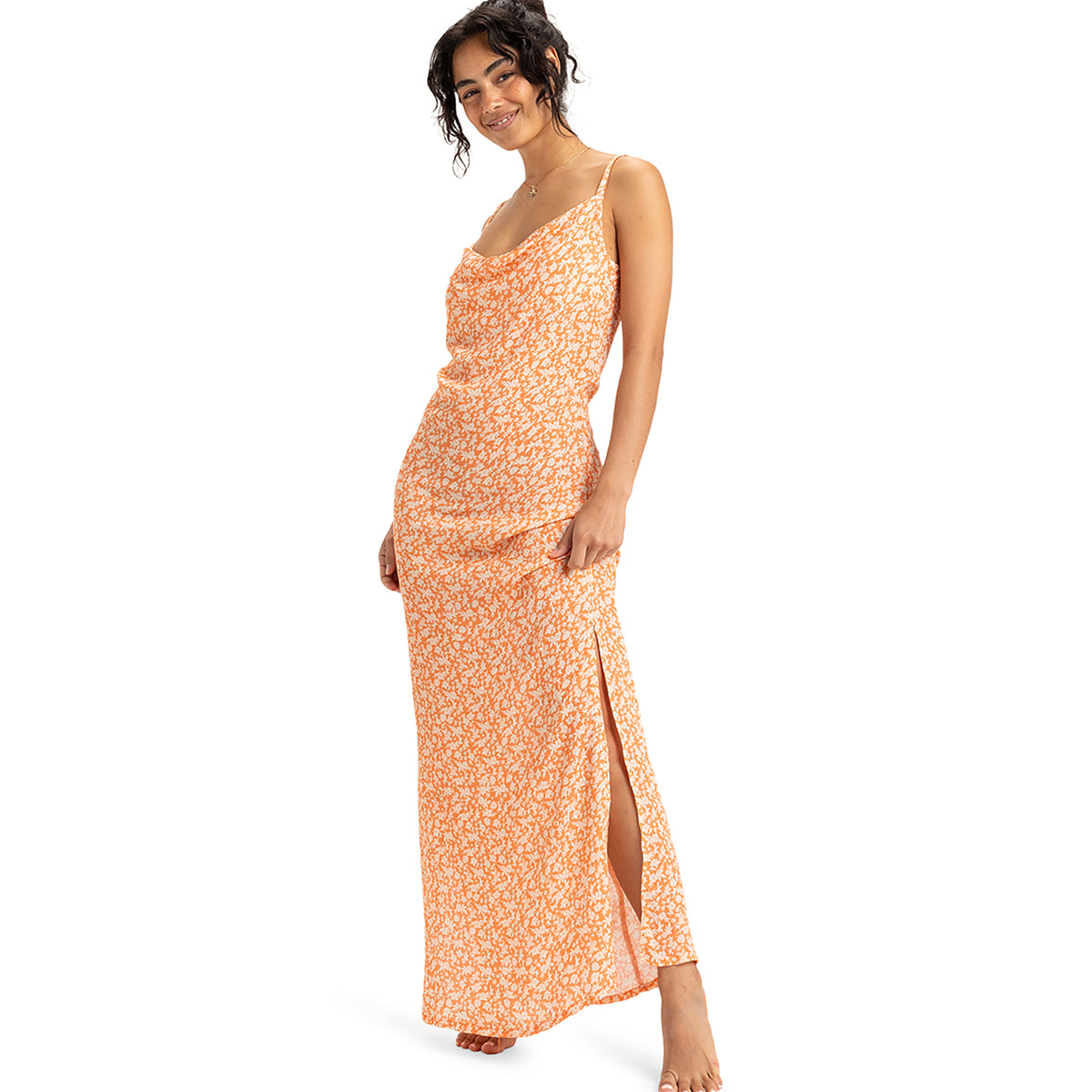 OUTLET】Roxy SEMI TROPIC MAXI CRINKLE ウィメンズ ドレス <2025