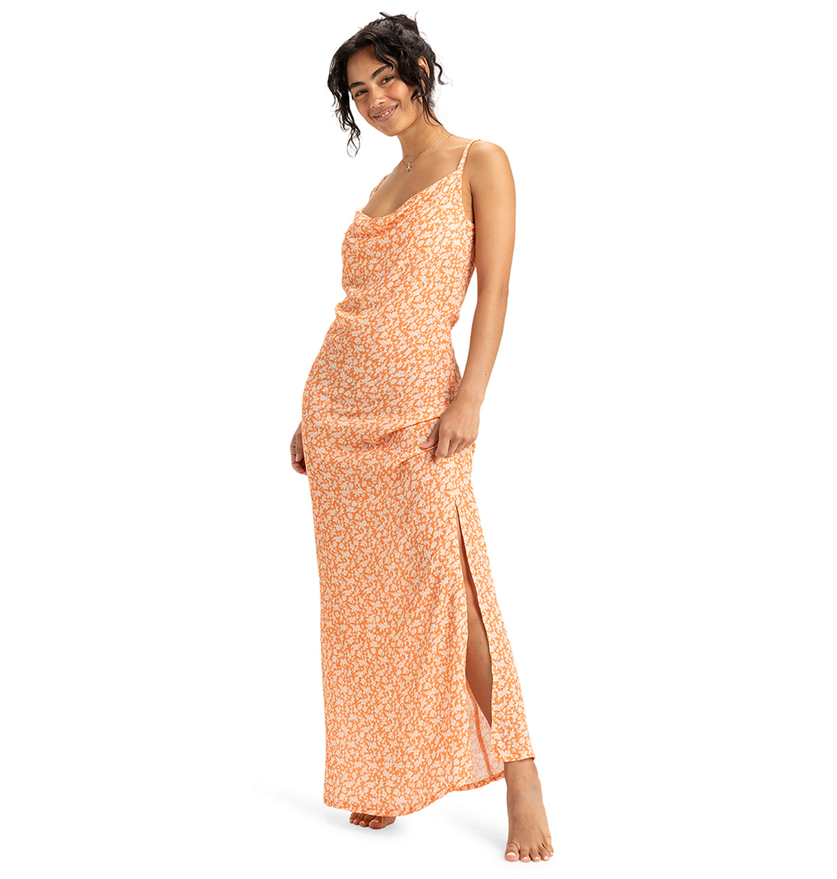 OUTLET】Roxy SEMI TROPIC MAXI CRINKLE ウィメンズ ドレス <2025