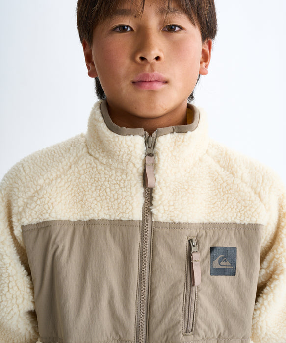 Quiksilver キッズ・ユース BOA JACKET YOUTH ジャケット アウター ボア 撥水 (130-160CM)