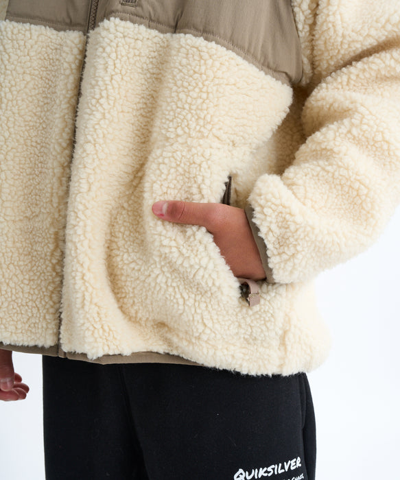 Quiksilver キッズ・ユース BOA JACKET YOUTH ジャケット アウター ボア 撥水 (130-160CM)