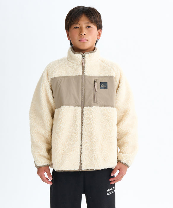 Quiksilver キッズ・ユース BOA JACKET YOUTH ジャケット アウター ボア 撥水 (130-160CM)
