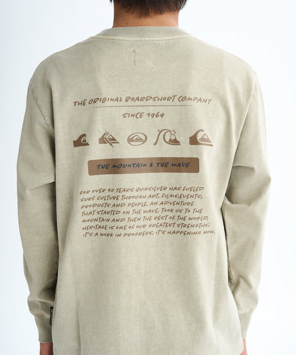 Quiksilver キッズ・ユース BW HISTORY POCKET LT YOUTH 長袖Tシャツ (130-160CM)