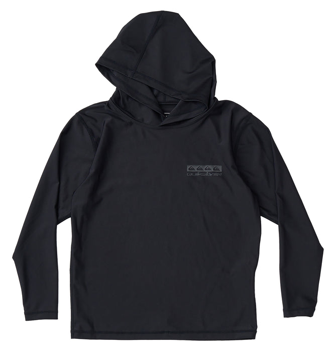 【OUTLET】QUIKSILVER キッズ・ユース OMNI BOX HOODIE YOUT長袖ラッシュガード UV CUT UPF50+ フーディ