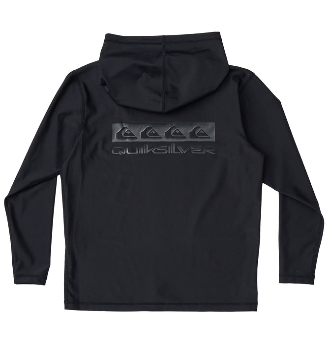 【OUTLET】QUIKSILVER キッズ・ユース OMNI BOX HOODIE YOUT長袖ラッシュガード UV CUT UPF50+ フーディ
