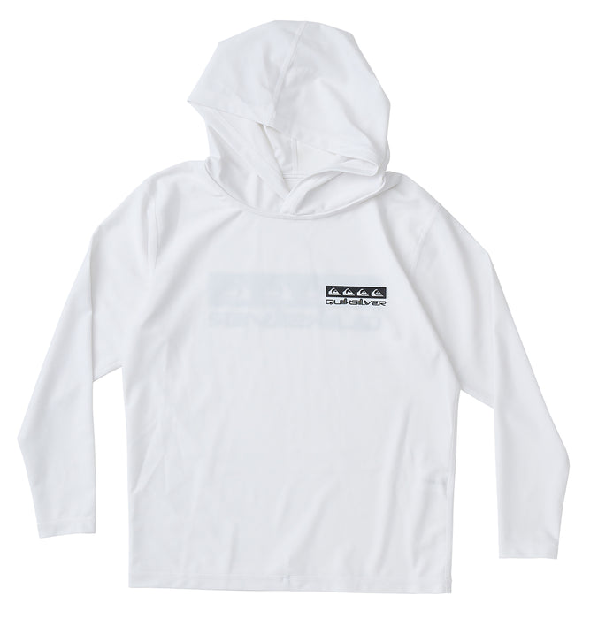【OUTLET】QUIKSILVER キッズ・ユース OMNI BOX HOODIE YOUT長袖ラッシュガード UV CUT UPF50+ フーディ