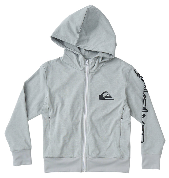 【OUTLET】QUIKSILVER キッズ・ユース OMNI MW ZIP HOODIE Yジップラッシュガード フーディ レギュラーフィット