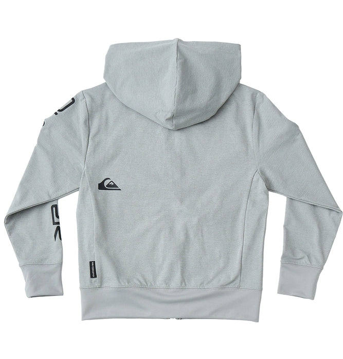 【OUTLET】QUIKSILVER キッズ・ユース OMNI MW ZIP HOODIE Yジップラッシュガード フーディ レギュラーフィット