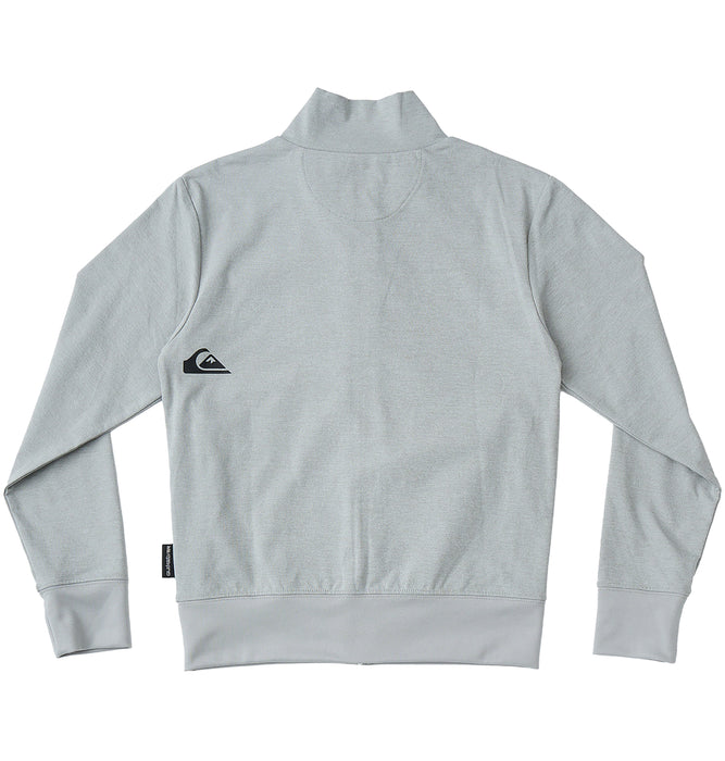 【OUTLET】QUIKSILVER キッズ・ユース M&W ZIP STAND YOUTHスタンドカラー ジップラッシュガード レギュラーフィット