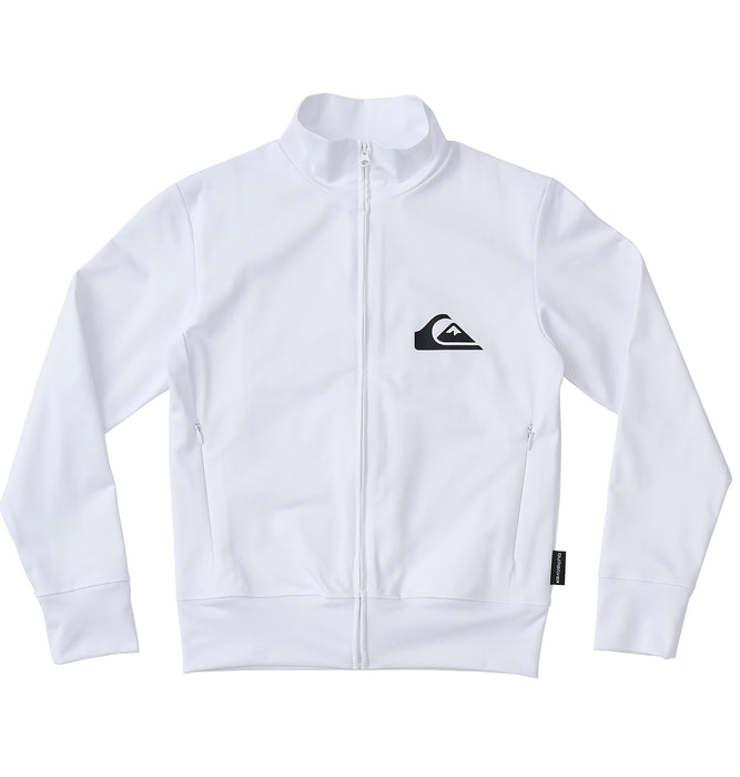 【OUTLET】QUIKSILVER キッズ・ユース M&W ZIP STAND YOUTHスタンドカラー ジップラッシュガード レギュラーフィット