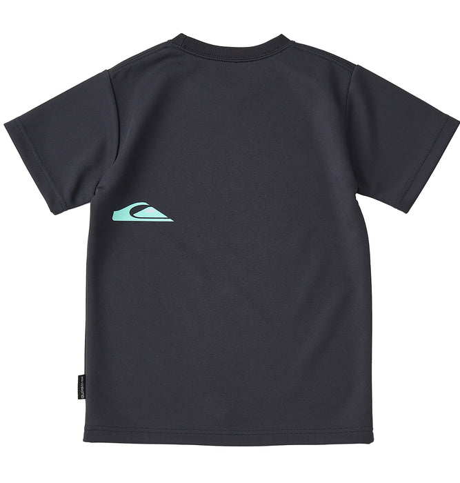 【OUTLET】QUIKSILVER キッズ・ユース REPLAY SS YOUTH半袖ラッシュガード UV CUT UPF50+  レギュラーフィット