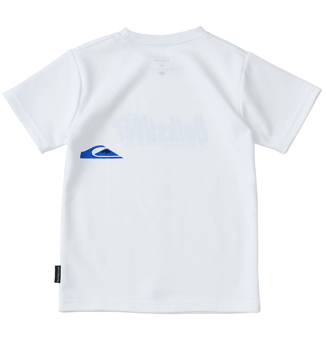【OUTLET】QUIKSILVER キッズ・ユース REPLAY SS YOUTH半袖ラッシュガード UV CUT UPF50+  レギュラーフィット
