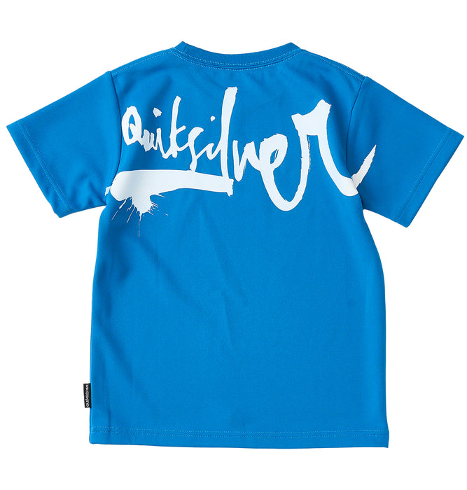 【OUTLET】Quiksilver IMSPAIRED LOGO SS YOUTH キッズ サーフTシャツ ラッシュガード