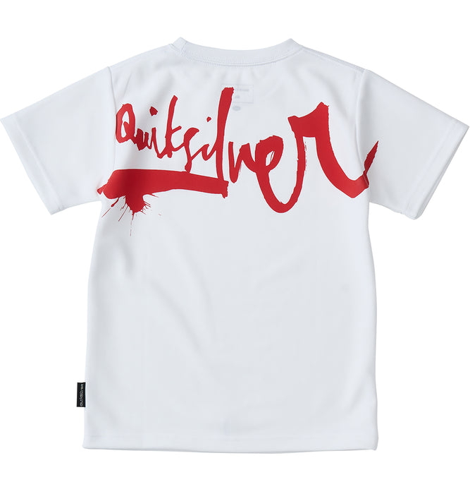 【OUTLET】Quiksilver IMSPAIRED LOGO SS YOUTH キッズ サーフTシャツ ラッシュガード