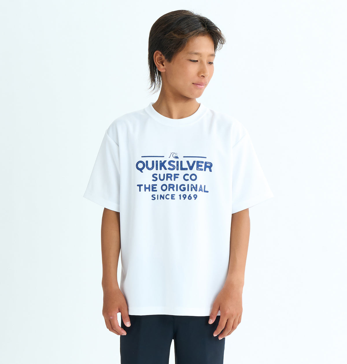 OUTLET】QUIKSILVER キッズ・ユース FEEDING LINE SS YOUT半袖ラッシュ