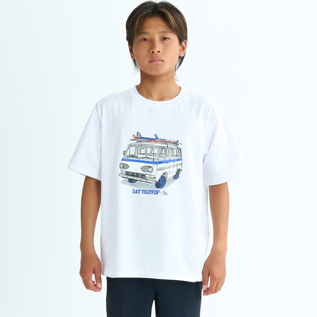 UVキュービック TG-8310 ホワイト最終値下げ OUTLET】QUIKSILVER キッズ・ユース DAY TRIPPIN SS YOUTH半袖ラッシュ