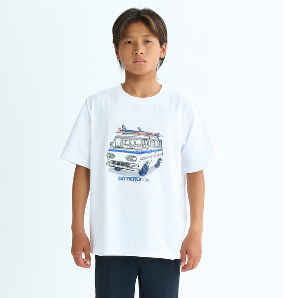 OUTLET】QUIKSILVER キッズ・ユース DAY TRIPPIN SS YOUTH半袖ラッシュ