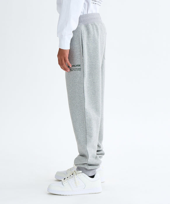【OUTLET】Quiksilver ユース HAND DRAWN SWEAT PT YOUTH スウェットパンツ 特殊裏起毛  軽量速乾フリース(130-160CM)