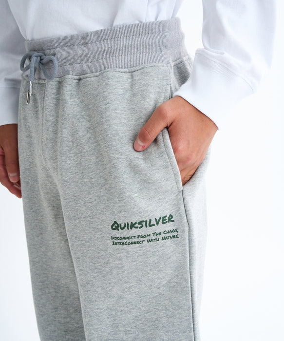 【OUTLET】Quiksilver ユース HAND DRAWN SWEAT PT YOUTH スウェットパンツ 特殊裏起毛  軽量速乾フリース(130-160CM)