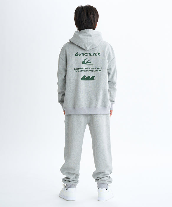 【OUTLET】Quiksilver ユース HAND DRAWN SWEAT PT YOUTH スウェットパンツ 特殊裏起毛  軽量速乾フリース(130-160CM)