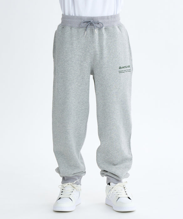 【OUTLET】Quiksilver ユース HAND DRAWN SWEAT PT YOUTH スウェットパンツ 特殊裏起毛  軽量速乾フリース(130-160CM)