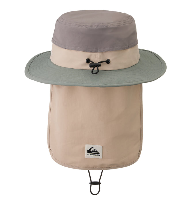 【OUTLET】Quiksilver BOY WR UV WATER BEACH HAT キッズ サーフハット
