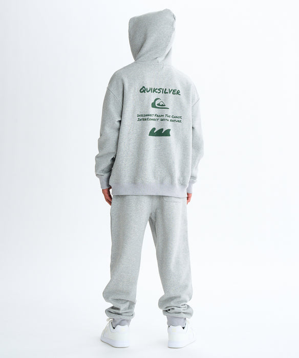 OUTLET】Quiksilver ユース HAND DRAWN ZIP PK YOUTH フーディ