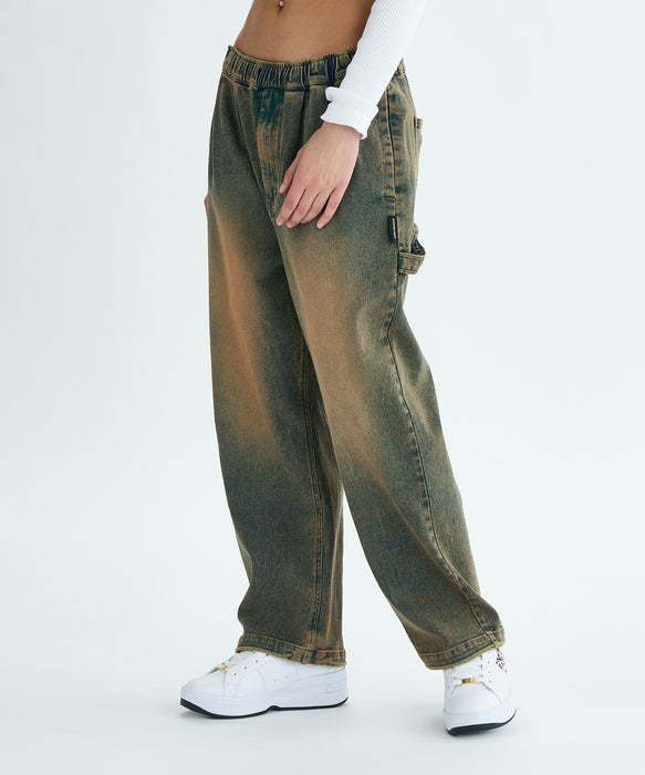 DC Shoes 25 WS SUPERWIDE BAGGY PAINTER PANT バギーペインターパンツ