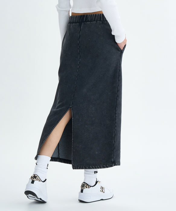 【OUTLET】DC Shoes 25 WS HIDDEN FLEECE LONG SKIRT スカート 裏起毛 ウィメンズ