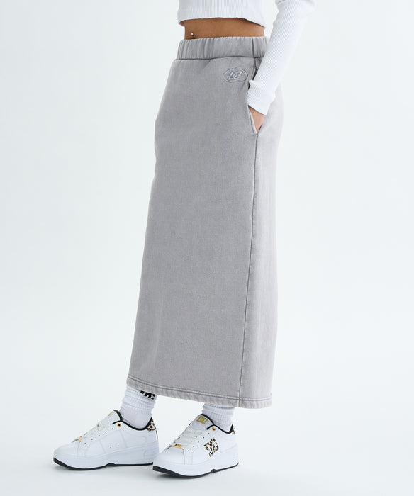 OUTLET FAMILY SALE】DC Shoes 25 WS HIDDEN FLEECE LONG SKIRT