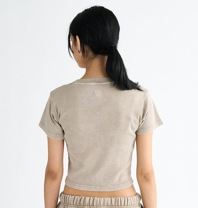 DC Shoes 25 WS HIDDEN SHORT SS ウィメンズ Tシャツ