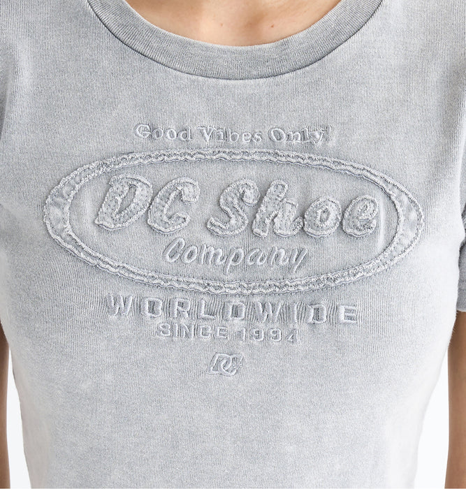 DC Shoes 25 WS HIDDEN SHORT SS ウィメンズ Tシャツ