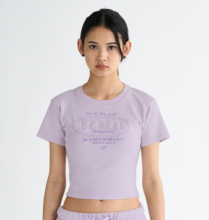 DC Shoes 25 WS HIDDEN SHORT SS ウィメンズ Tシャツ