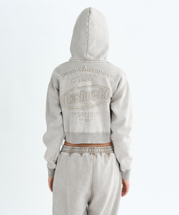 【OUTLET】DC Shoes 25 WS HIDDEN SHORT ZH フーディ パーカー 裏起毛 セットアップ ウィメンズ