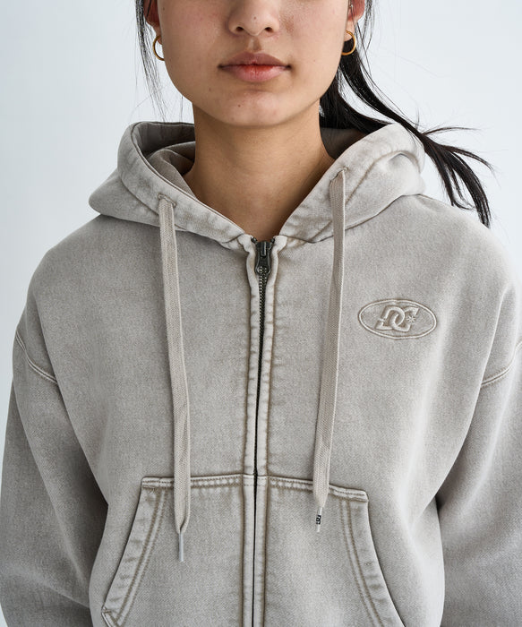 【OUTLET】DC Shoes 25 WS HIDDEN SHORT ZH フーディ パーカー 裏起毛 セットアップ ウィメンズ