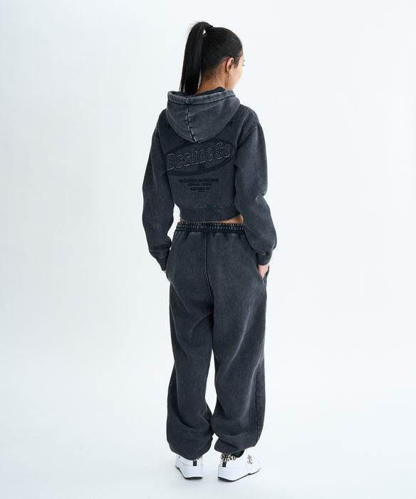 【OUTLET】DC Shoes 25 WS HIDDEN SHORT ZH フーディ パーカー 裏起毛 セットアップ ウィメンズ