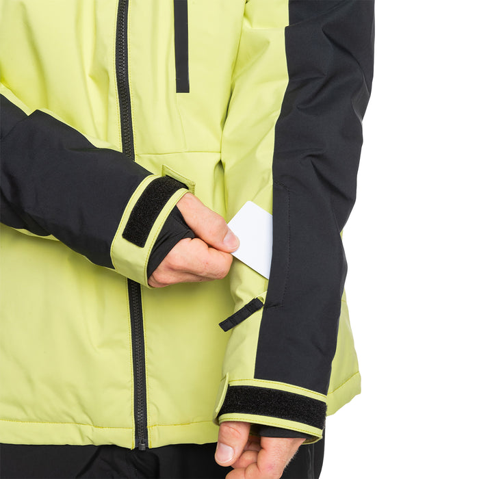 【OUTLET】Quiksilver MISSION BLOCK JK スノージャケット スノボウェア スキーウェア メンズ