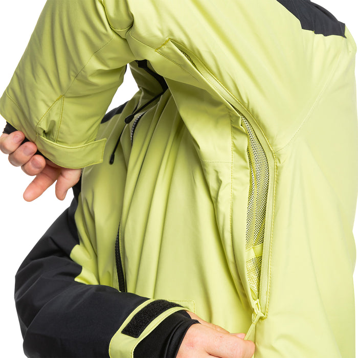 OUTLET】Quiksilver MISSION BLOCK JK スノージャケット スノボ