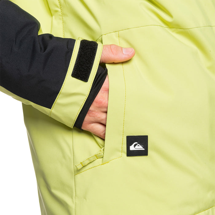 【OUTLET】Quiksilver MISSION BLOCK JK スノージャケット スノボウェア スキーウェア メンズ