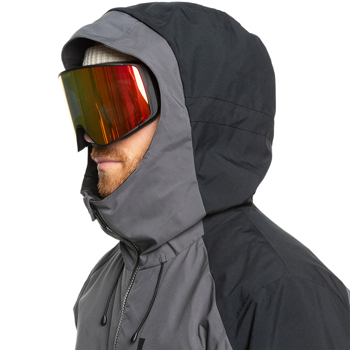 【OUTLET】Quiksilver MISSION BLOCK JK スノージャケット スノボウェア スキーウェア メンズ