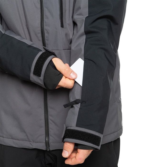 【OUTLET】Quiksilver MISSION BLOCK JK スノージャケット スノボウェア スキーウェア メンズ