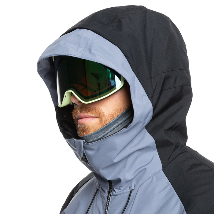 【OUTLET】Quiksilver MISSION BLOCK JK スノージャケット スノボウェア スキーウェア メンズ