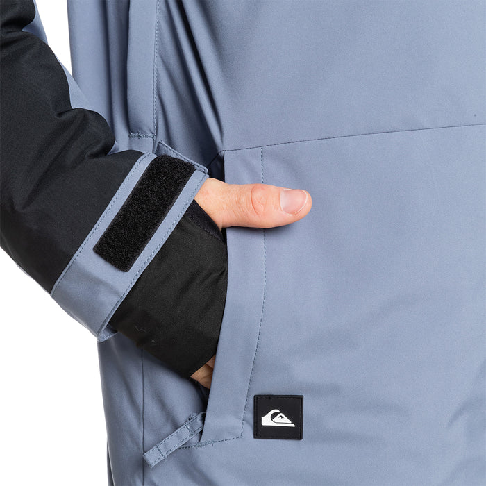 【OUTLET】Quiksilver MISSION BLOCK JK スノージャケット スノボウェア スキーウェア メンズ