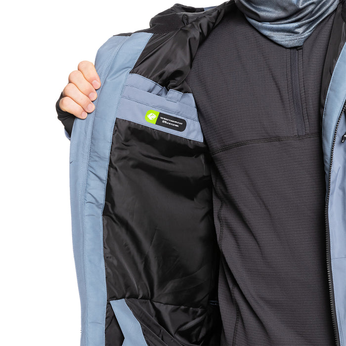 【OUTLET】Quiksilver MISSION BLOCK JK スノージャケット スノボウェア スキーウェア メンズ